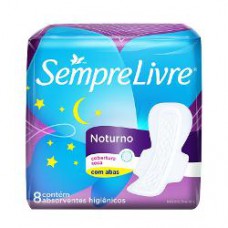 Absorvente.s.livre Not.seca C/abas C/8