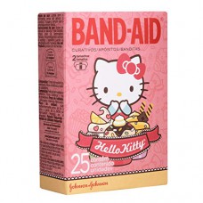Curativo Band Aid Hello Kitty Com 25 Unidades
