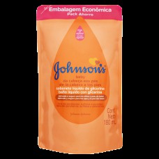 Sabonete LÍquido De Glicerina Da CabeÇa Aos PÉs Johnson’s Baby SachÊ 180ml Refil Embalagem EconÔmica