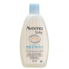 Sabonete LÍquido Infantil Wash & Shampoo Aveeno Baby 236ml