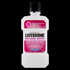 Enxaguante Bucal AntissÉptico Menta Suave Listerine Natural White 500ml