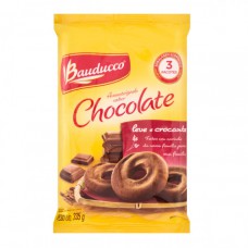 Biscoito Amanteigado Chocolate Bauducco Pacote 335g Biscoito Amanteigado Chocolate Bauducco Pacote 335g