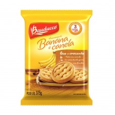 Biscoito Bauducco Amanteigado Banana E Canela 375g Biscoito Bauducco Amanteigado Banana E Canela 375g