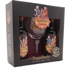 Kit Cerveja Paulaner Salvator Com 2 Cervejas + 1 Taça