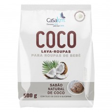Lava-roupas Em PÓ Roupas De BebÊ Coco Pacote 500g Lava-roupas Em PÓ Roupas De BebÊ Coco Pacote 500g