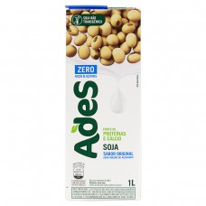 Bebida à Base De Soja Original Sem Adição De Açúcar Ades Caixa 1l Bebida à Base De Soja Original Sem Adição De Açúcar Ades Caixa 1l