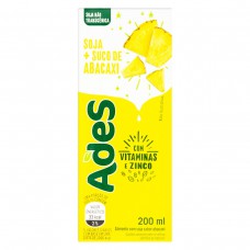 Bebida à Base De Soja Abacaxi Ades Caixa 200ml Bebida à Base De Soja Abacaxi Ades Caixa 200ml
