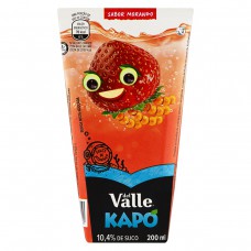 Bebida Adoçada Morango Del Valle Kapo Caixa 200ml Bebida Adoçada Morango Del Valle Kapo Caixa 200ml