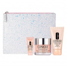 Clinique Moisture Surge Kit - Hidratante 72h + Máscara Noturna + Gel Para Área Dos Olhos 96h + Bolsa Kit