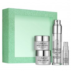 Clinique Smart Sérum Deluxe Kit - Sérum Anti-idade + Hidratante Anti-idade + Hidratante Reparador Fps15 + Hidratante Noturno Kit