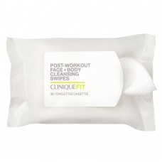 Lenços Umedecidos Clinique - Fit Post-workout Face + Body 20 Un