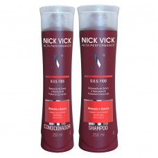 Kit Shampoo + Condicionador Nick & Vick Pro-hair S.o.s. Fios Kit