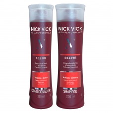Kit Shampoo + Condicionador Nick & Vick Pro-hair S.o.s. Fios Kit Kit Shampoo + Condicionador Nick & Vick Pro-hair S.o.s. Fios Kit
