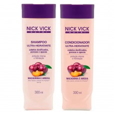 Kit Shampoo + Condicionador Nick & Vick Nutri-hair Proteção Térmica Kit Kit Shampoo + Condicionador Nick & Vick Nutri-hair Proteção Térmica Kit