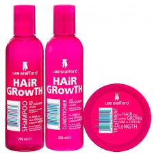 Kit Shampoo + Condicionador + Máscara Lee Stafford Hair Growth Kit