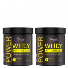 Yenzah Power Whey Fit Cream - Máscara De Reconstrução - Kit 2 Un Yenzah Power Whey Fit Cream - Máscara De Reconstrução - Kit 2 Un