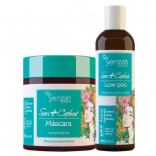 Yenzah Sou + Cachos Kit - Shampoo  + Máscara Kit