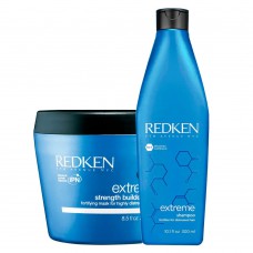 Redken Reconstrução Extrema Kit - Shampoo + Máscara De Reconstrução Kit Redken Reconstrução Extrema Kit - Shampoo + Máscara De Reconstrução Kit
