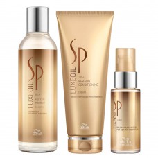 Wella Sp Luxe Oil Keratin Protect Kit - Shampoo + Condicionador + Óleo Reconstrutor Kit