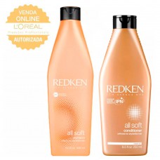 Redken All Soft Kit - Shampoo + Condicionador Kit Redken All Soft Kit - Shampoo + Condicionador Kit