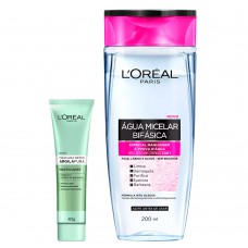 L'oréal Paris Kit - Água Micelar 5 Em 1 + Detox Argila Pura Esfoliante Kit L'oréal Paris Kit - Água Micelar 5 Em 1 + Detox Argila Pura Esfoliante Kit