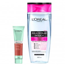 L'oréal Paris Kit - Água Micelar 5 Em 1 + Detox Argila Pura Esfoliante Kit L'oréal Paris Kit - Água Micelar 5 Em 1 + Detox Argila Pura Esfoliante Kit
