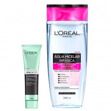 L'oréal Paris Kit - Água Micelar 5 Em 1 + Detox Argila Pura Iluminadora Kit L'oréal Paris Kit - Água Micelar 5 Em 1 + Detox Argila Pura Iluminadora Kit