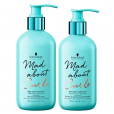 Schwarzkopf Mad About Curls High Kit - Cond + Shampoo Extra Espuma Kit Schwarzkopf Mad About Curls High Kit - Cond + Shampoo Extra Espuma Kit