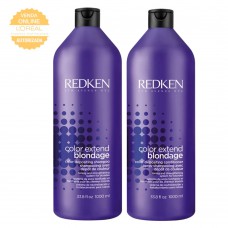 Redken Color Extend Blondage Kit - Shampoo 1l + Condicionador 1l Kit Redken Color Extend Blondage Kit - Shampoo 1l + Condicionador 1l Kit