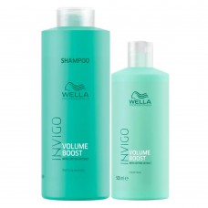 Wella Professionals Volume Booster Kit - Shampoo + Máscara Capilar Kit Wella Professionals Volume Booster Kit - Shampoo + Máscara Capilar Kit