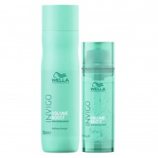 Wella Professionals Volume Booster Kit - Shampoo + Máscara Capilar Kit Wella Professionals Volume Booster Kit - Shampoo + Máscara Capilar Kit