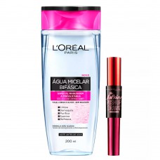 Maybelline Kit - Água Micelar Bifásica + Máscara De Cílios Push Up Drama Kit