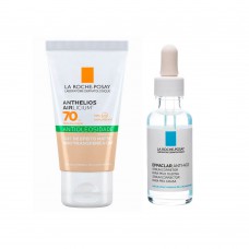 La Roche Posay Effaclar + Anthelios Kit - Sérum Facial + Protetor Solar Clara Kit