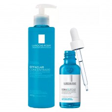 La Roche-posay Kit - Effaclar Gel + Hyalu B5 Repair Kit