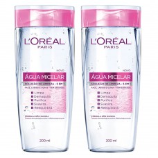 L’oréal Paris Solução De Limpeza Kit - 2 Água Micelar 5 Em 1 Kit