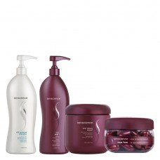 Senscience Reconstrução De Loiros Kit - Shampoo + Tratamento + Reconstrução + Máscara Kit Senscience Reconstrução De Loiros Kit - Shampoo + Tratamento + Reconstrução + Máscara Kit