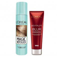 L’oréal Paris Magic Blur Kit - Corretivo Louro Escuro + Aperfeiçoador Kit