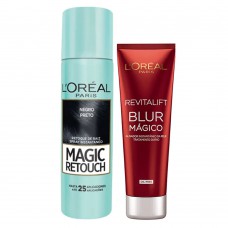L’oréal Paris Magic Blur Kit - Corretivo Preto + Aperfeiçoador Kit