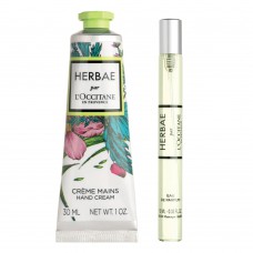 L’occitane En Provence Herbae Kit - Creme De Mãos + Eau De Parfum Kit