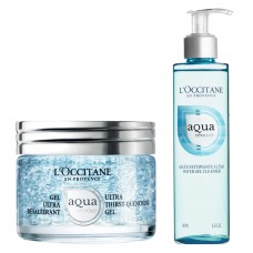 L’occitane En Provence Aqua Réotier Kit - Gel De Limpeza + Gel Hidratante Kit