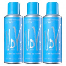 Kit Ulrich De Varens - 3x Body Spray Udv Blue Kit Kit Ulrich De Varens - 3x Body Spray Udv Blue Kit