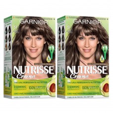 Kit Garnier Nutrisse - Coloração 51 Castanho Exuberante Kit