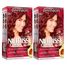 Kit Garnier Nutrisse - Coloríssimo 6660 Rouge Kit Kit Garnier Nutrisse - Coloríssimo 6660 Rouge Kit
