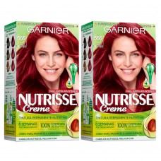 Kit Garnier Nutrisse - Coloração 666 Pimenta Malagueta Kit Kit Garnier Nutrisse - Coloração 666 Pimenta Malagueta Kit