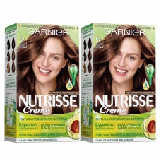 Kit Garnier Nutrisse - Coloração 57 Chocolate Amargo Kit