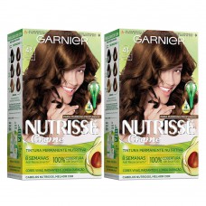Kit Garnier Nutrisse - Coloração 43 Cappuccino Kit