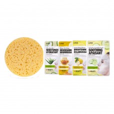 Kit Rk By Kiss - Esponja Esfoliante + 4 Máscaras Faciais Kit Kit Rk By Kiss - Esponja Esfoliante + 4 Máscaras Faciais Kit