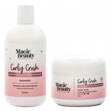 Kit Curly Crush Magic Beauty - Shampoo + Máscara Kit