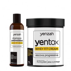 Yenzah Whey Fit Cream Kit - Shampoo + Creme Kit