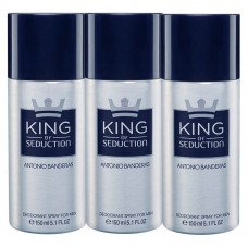 Kit King Of Seduction Desodorante Antonio Banderas - Desodorante Masculino Kit Kit King Of Seduction Desodorante Antonio Banderas - Desodorante Masculino Kit